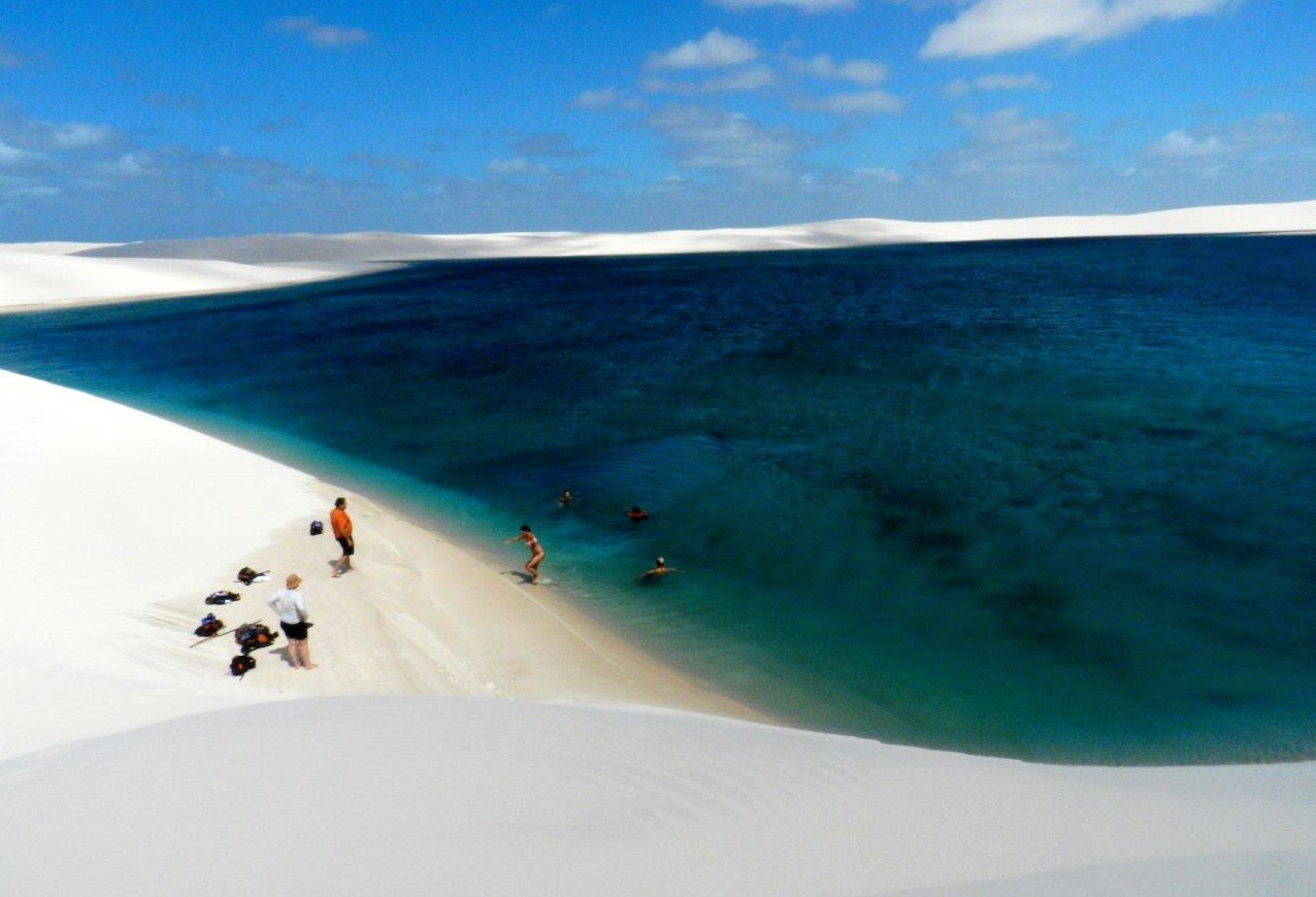 AREIA MOVEDIÇA NO BRASIL Desafios da travessia nos Lençois