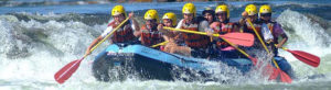 Treinamento rafting