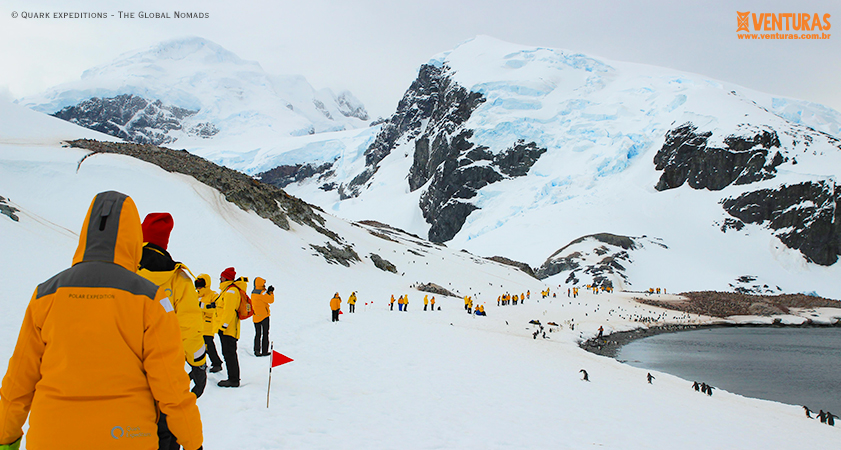 Viagem para Antártida - Quark expeditions - The Global Nomads